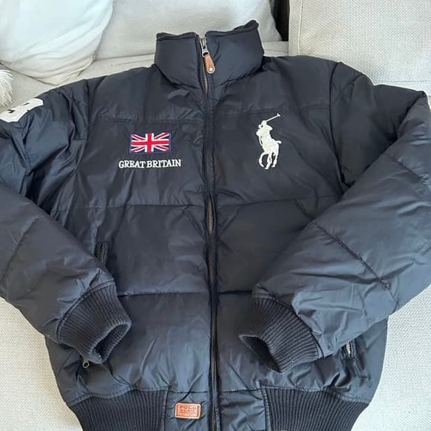 폴로랄프로렌 빅포니 브리튼 패딩 M 