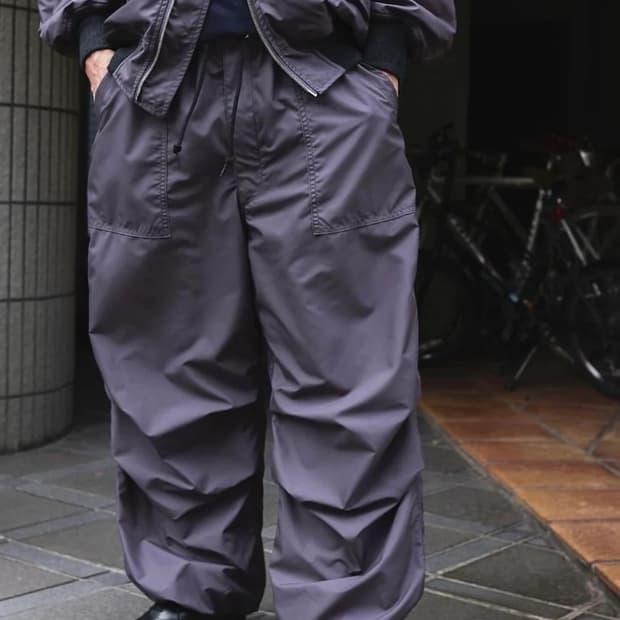 칸타테 cantate 나일론 베이커 팬츠