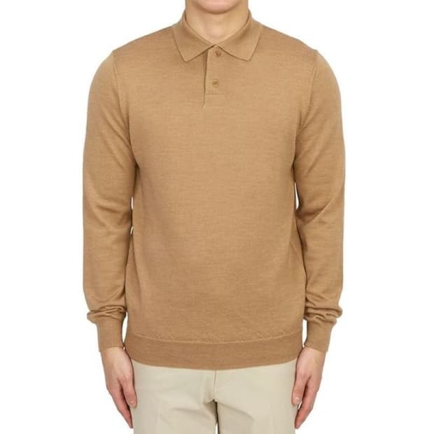 [M] A.P.C. Collar Sweater Beige
