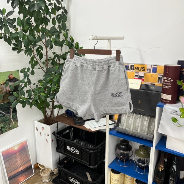 가니 스웻 쇼츠 S