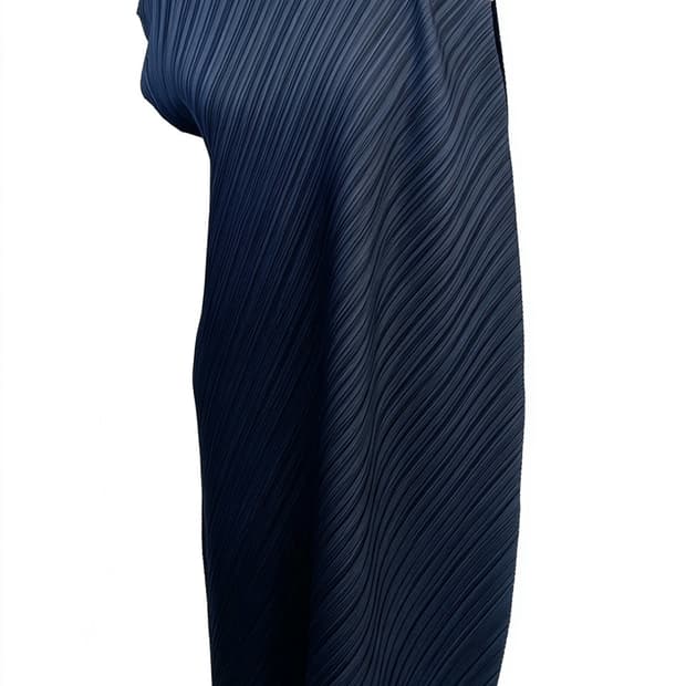 (이태리)PLEATS ITALY 사선 언밸런스 입체 플리츠 원피스 