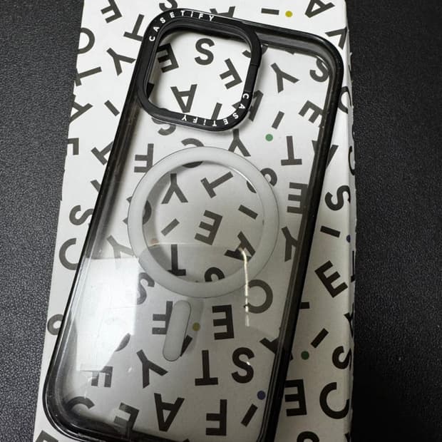 케이스티파이 15프로맥스 링스탠드 케이스