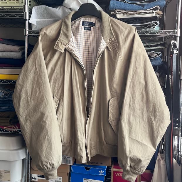80s usa 폴로 해링턴 자켓