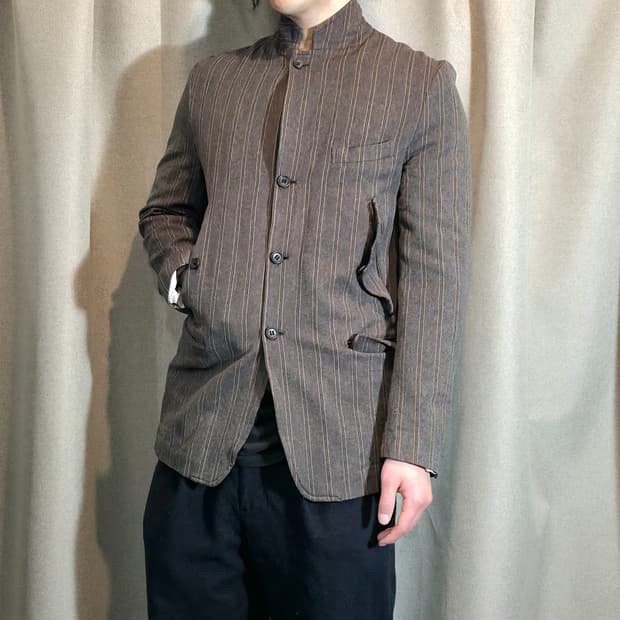 CDGH stripe button jacket