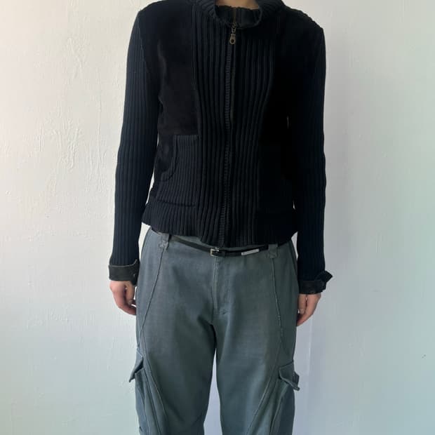 램페이지 90’s 멀티 패브릭 하프 집업