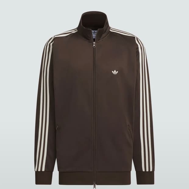 아디다스 트랙탑 져지 브라운