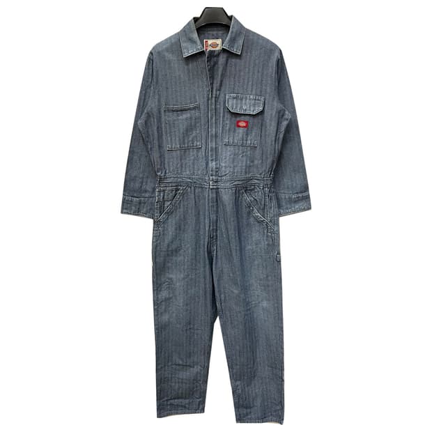 디키즈 워크웨어 데님 점프수트 M