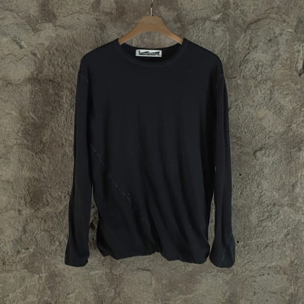 Lcbx 2layer Drape T-shirts 투레이어 티셔츠