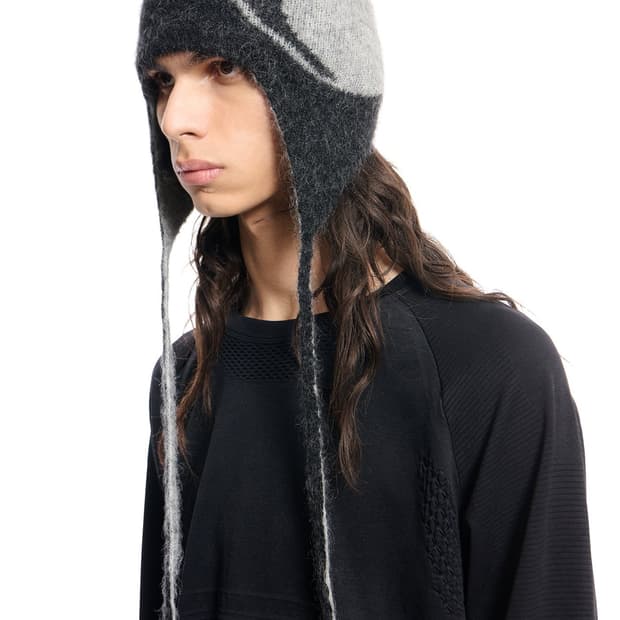 로아 x 아워레가시 워크샵 보닛 모헤어 비니 슬레이트