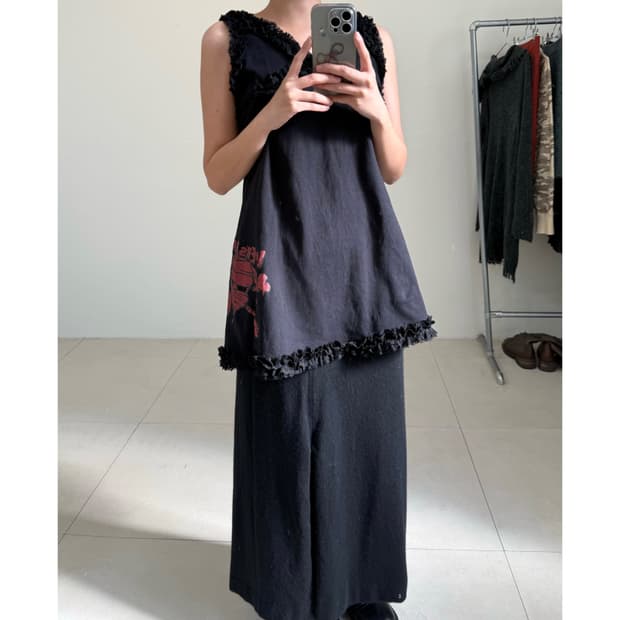 Super lovers 프릴 원피스