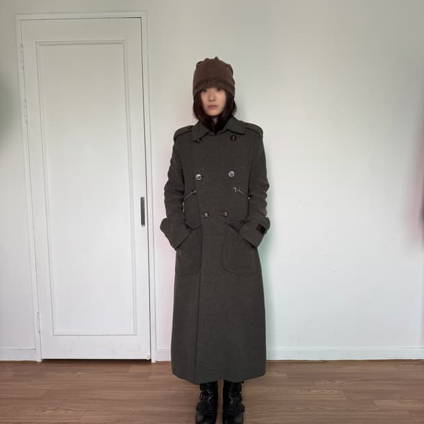 Vintage Diesel heavy wool coat