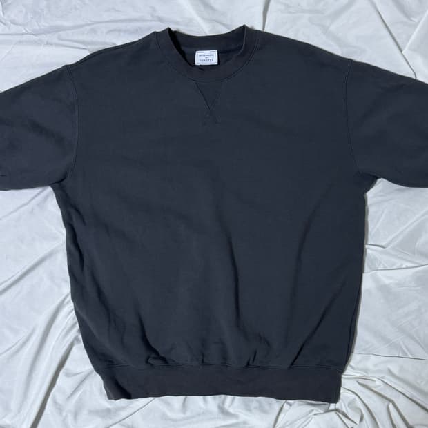 United arrows sunspel 반팔 스웨트셔츠
