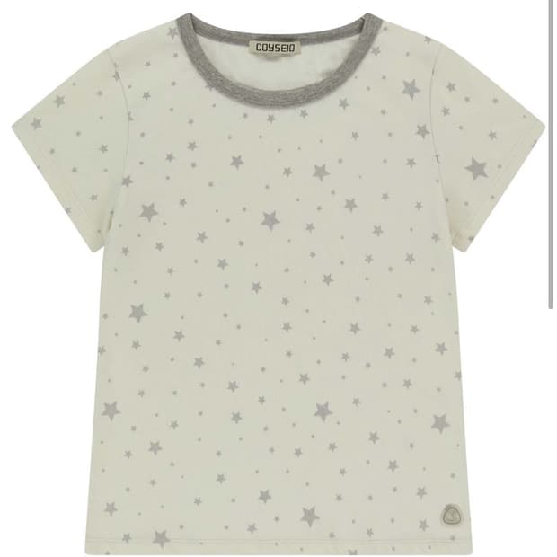 코이세이오 milky star t-shirt ivory