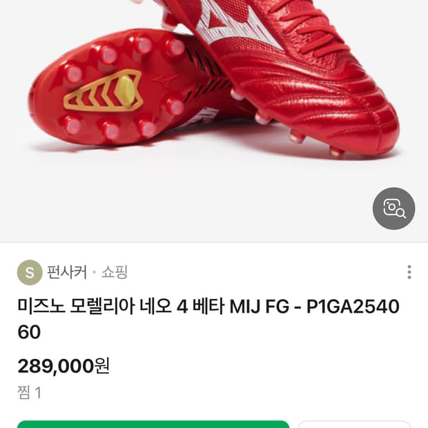 미즈노 모렐리아 네오 4 베타 MIJ FG - P1GA254060