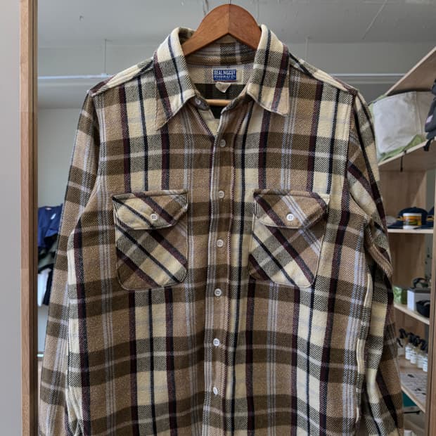 리얼맥코이 플란넬 셔츠 14