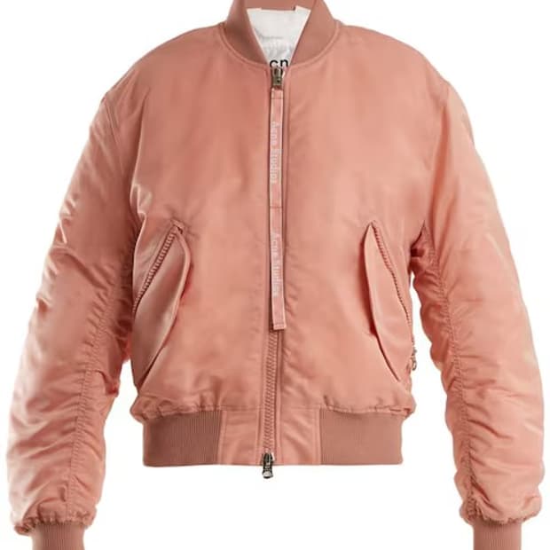 Acne studios clea bomber jacket