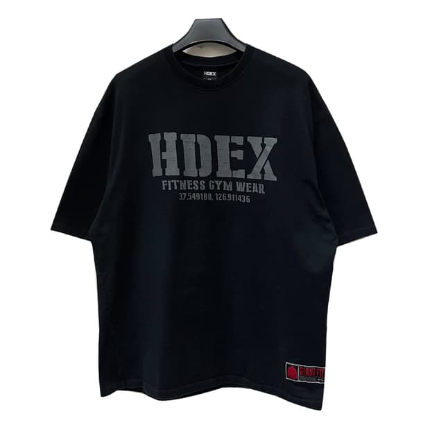 HDEX 에이치덱스 코어 자이언트핏 반팔티 2XL