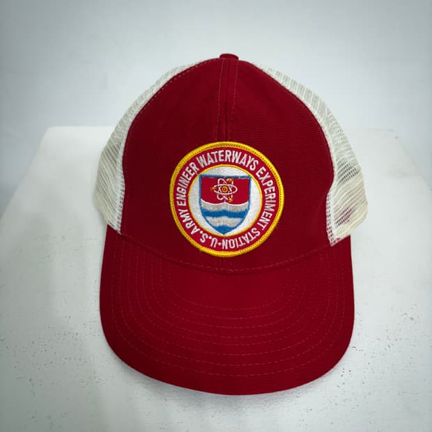 70's U.S Army engineer Mash Trucker cap 