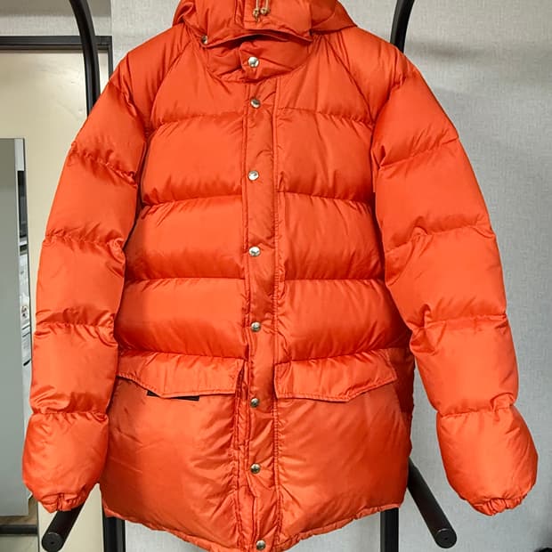 바튼웨어 다운파카 v2 오렌지 사이즈 L