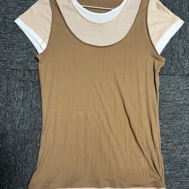 자라 레이어드 반팔