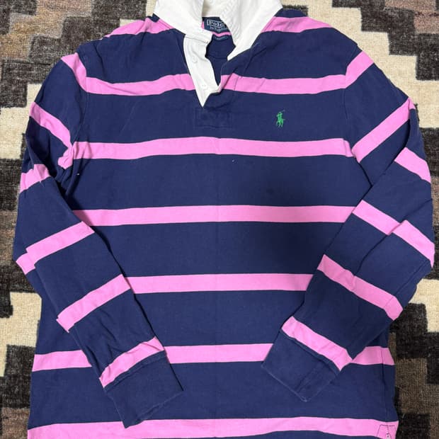 폴로 랄프로렌 클래식핏 M 럭비티셔츠 드레익스