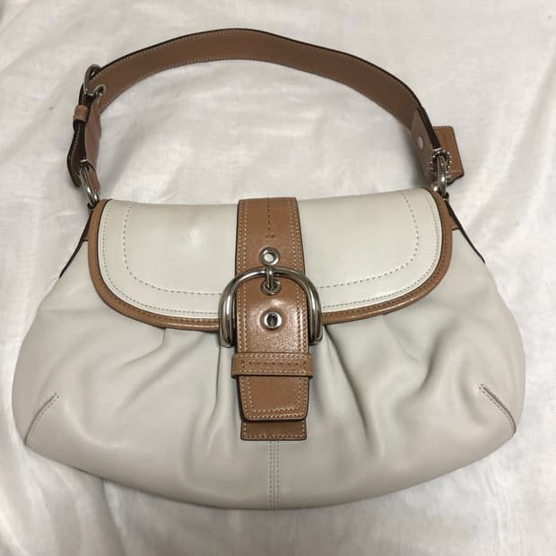 Coach soho leather shoulder bag