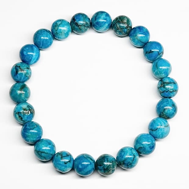 [이벤트/3.16] 천연석 아프리카 터키석 원석팔찌 (8미리)