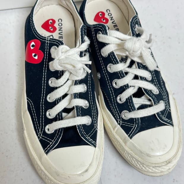 꼼데가르송 x 컨버스 스니커즈