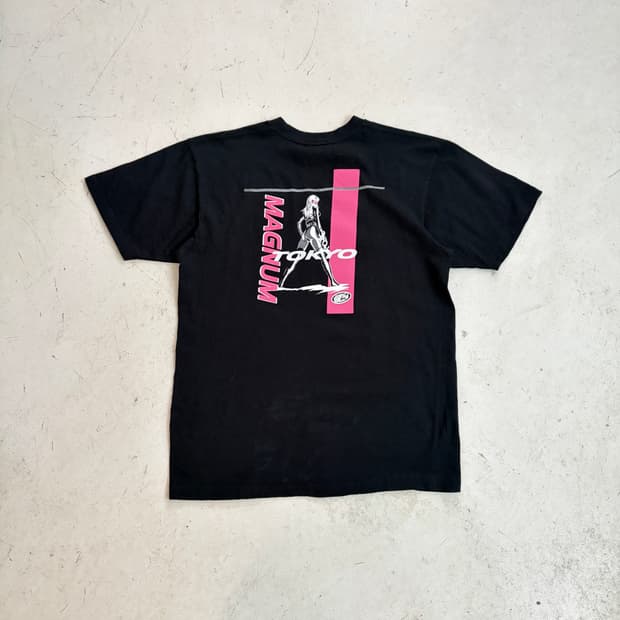 프로레슬러 울티모 드래곤 짐 빈티지 반팔티 L