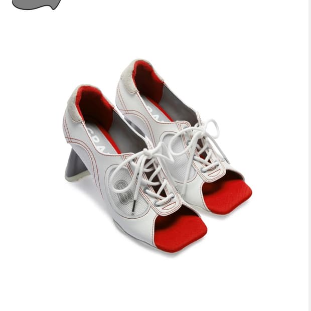 Grape white gat high heels