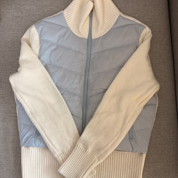 젝시믹스 니트 패딩