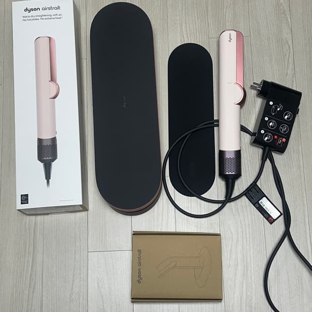 다이슨 에어스트레이트 풀박스 - 세라믹 핑크/로즈 골드