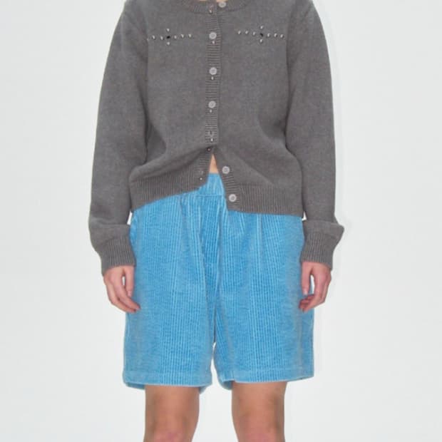 플리즈프로젝트 스터드 잼 스톤 가디건 PLZPROJECT CARDIGAN