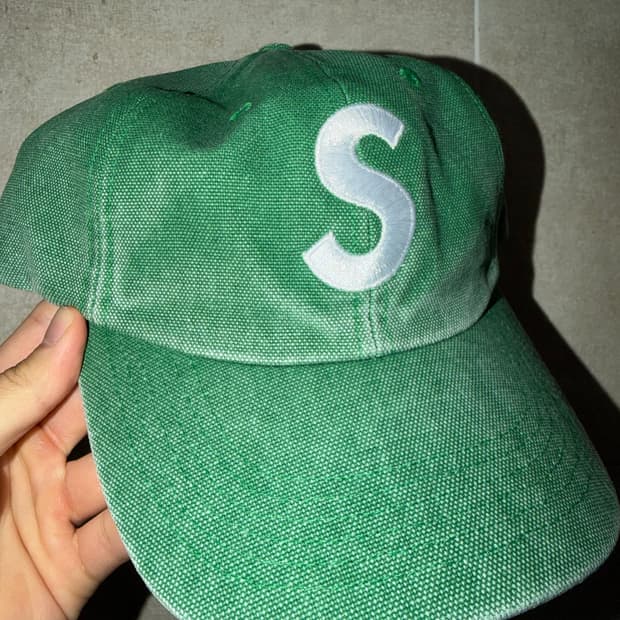 슈프림 s 로고 캡 