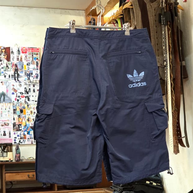 아디다스 트레포일 스트링 카고 팬츠