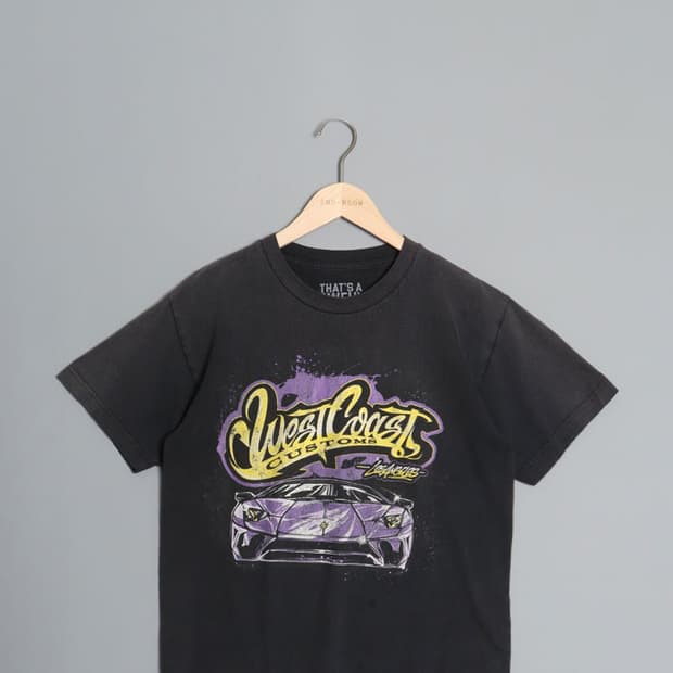 COUGH SYRUP x WESTCOAST CUSTOM Faded T