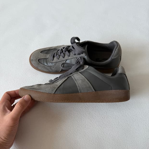 [265]Pre owned 스웨이드&레더 독일군