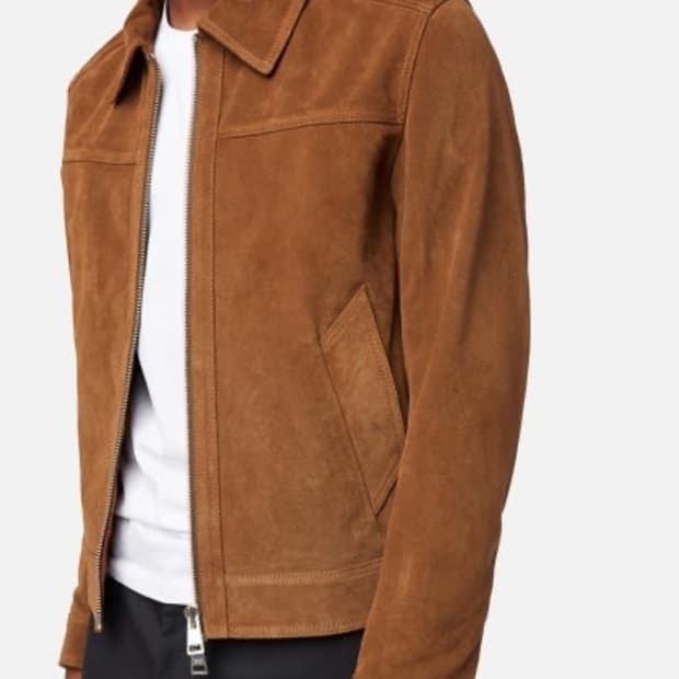 AMI 아미 스웨이드 자켓