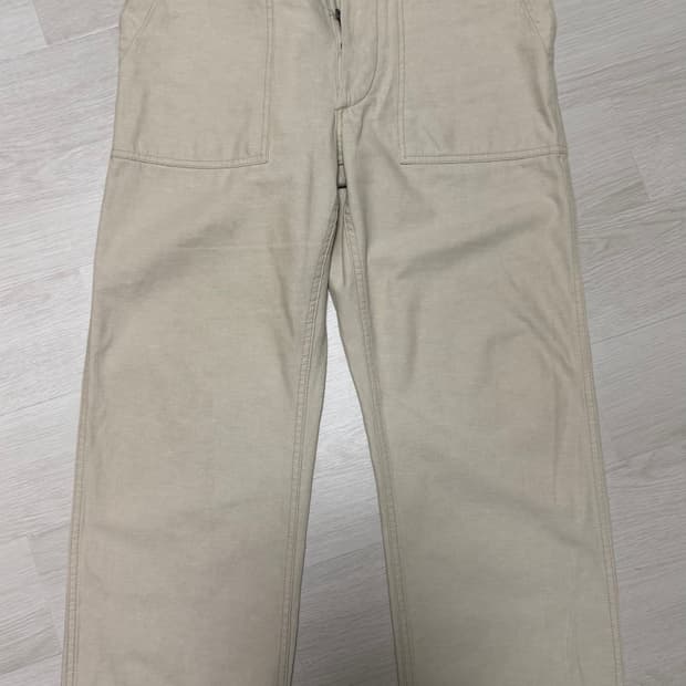 RRL 더블알에 에크루 한정판 퍼티그 팬츠 34/30