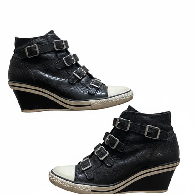 아쉬 ash 웨지 스니커즈