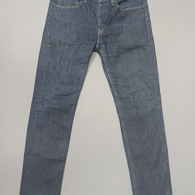 [34] 리바이스 511 흑청 블랙패치 슬림진 청바지