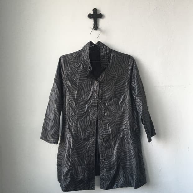 Zebra pattern jacket