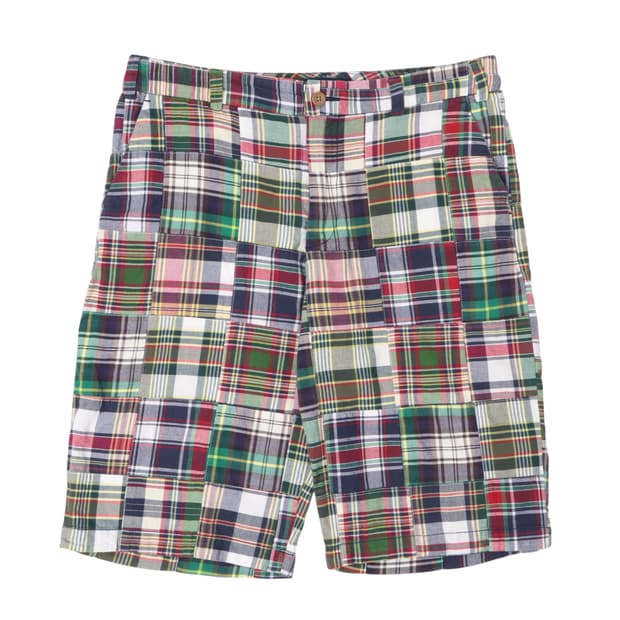 폴로 랄프로렌 패치워크 체크 쇼츠