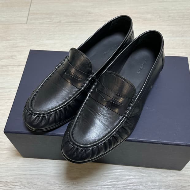 [260] 수트서플라이 블랙 레더 로퍼