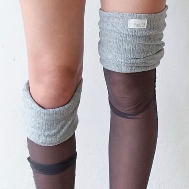 샵페어리 fe.3 haze layer socks 니삭스