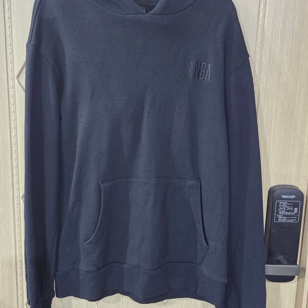 남성블랙후드티