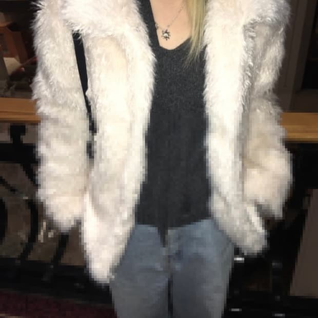 poodle fur jacket