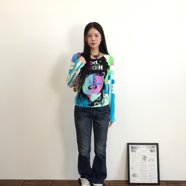 CUSTO BARCELONA Pop Art Long Sleeve