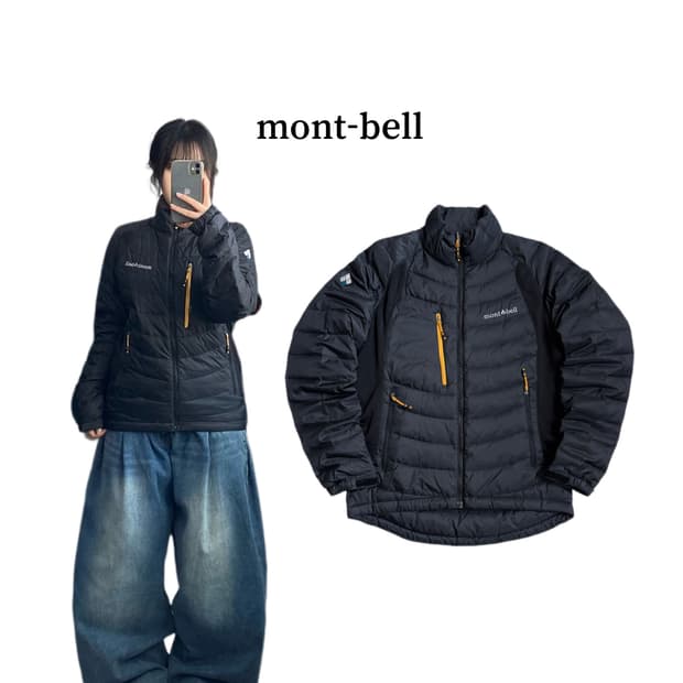 몽벨 고프코어 경량패딩 자켓