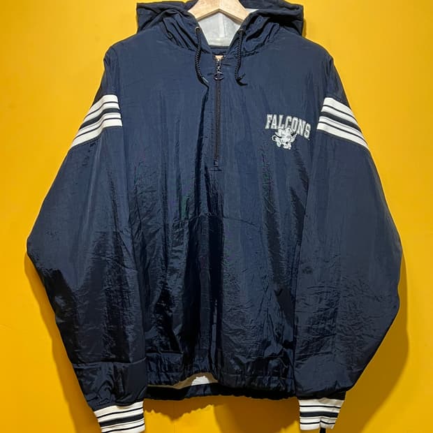 [M] 챔피온 반집업 아노락 나일론 자켓 맨투맨 90s FIT